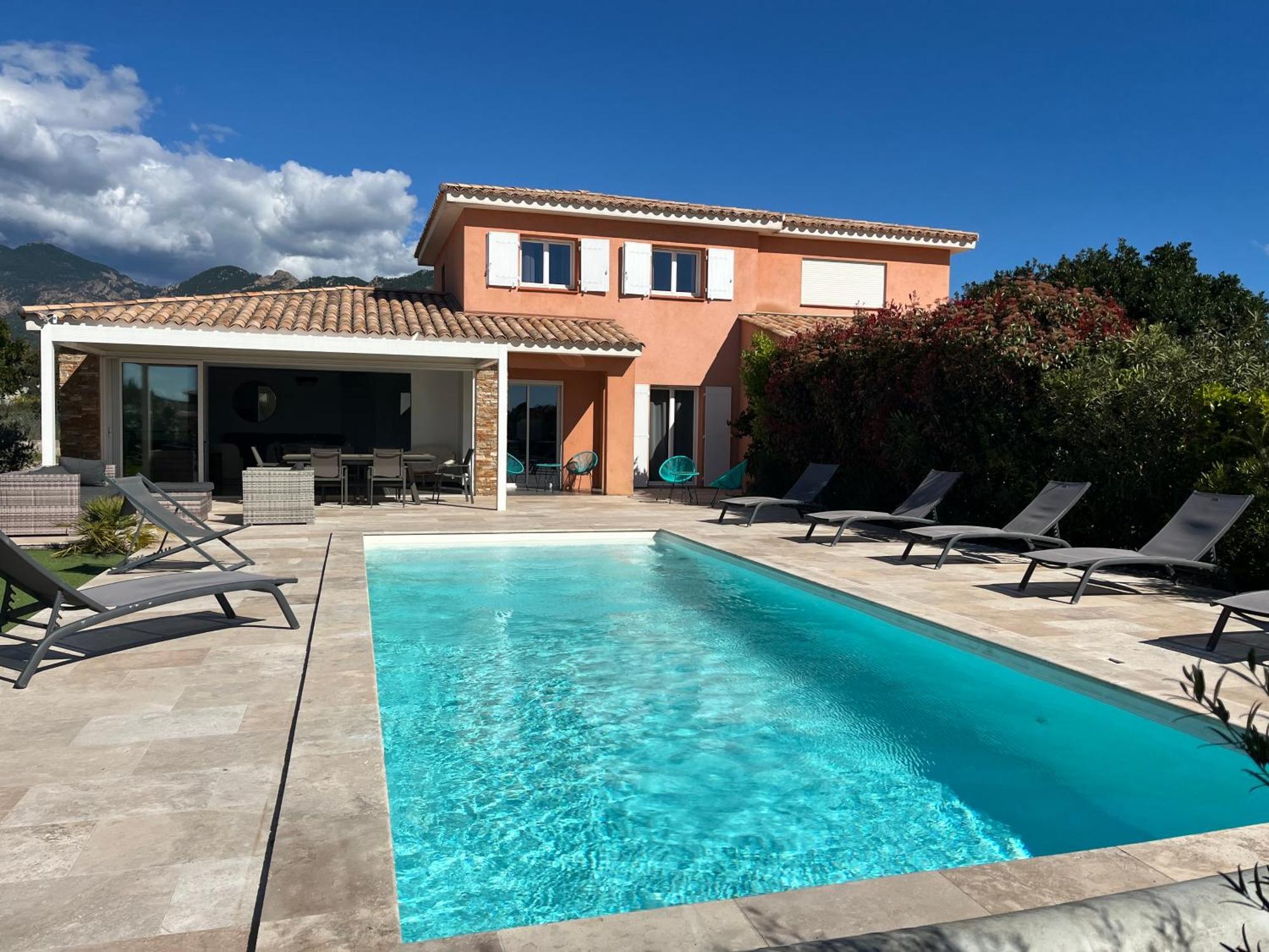 Villa Chez Geraldine Piscine Chauffee, Proche Plage Et Riviere Леччі Екстер'єр фото